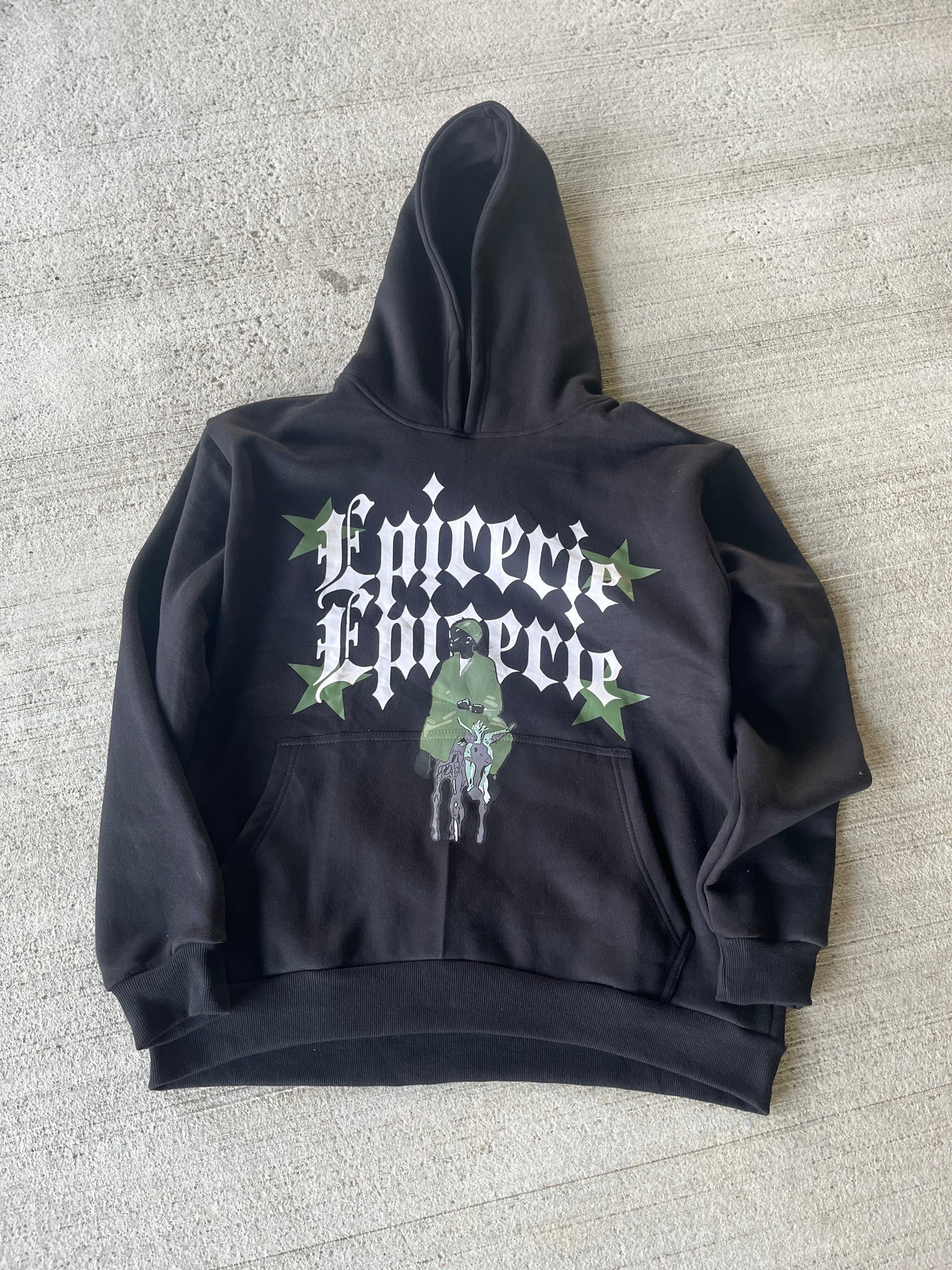 Black Epicerie Hoodie