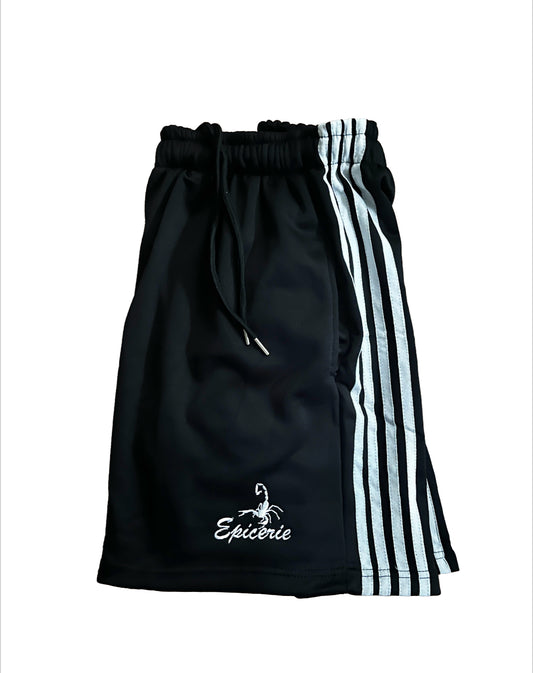 Black Track Shorts