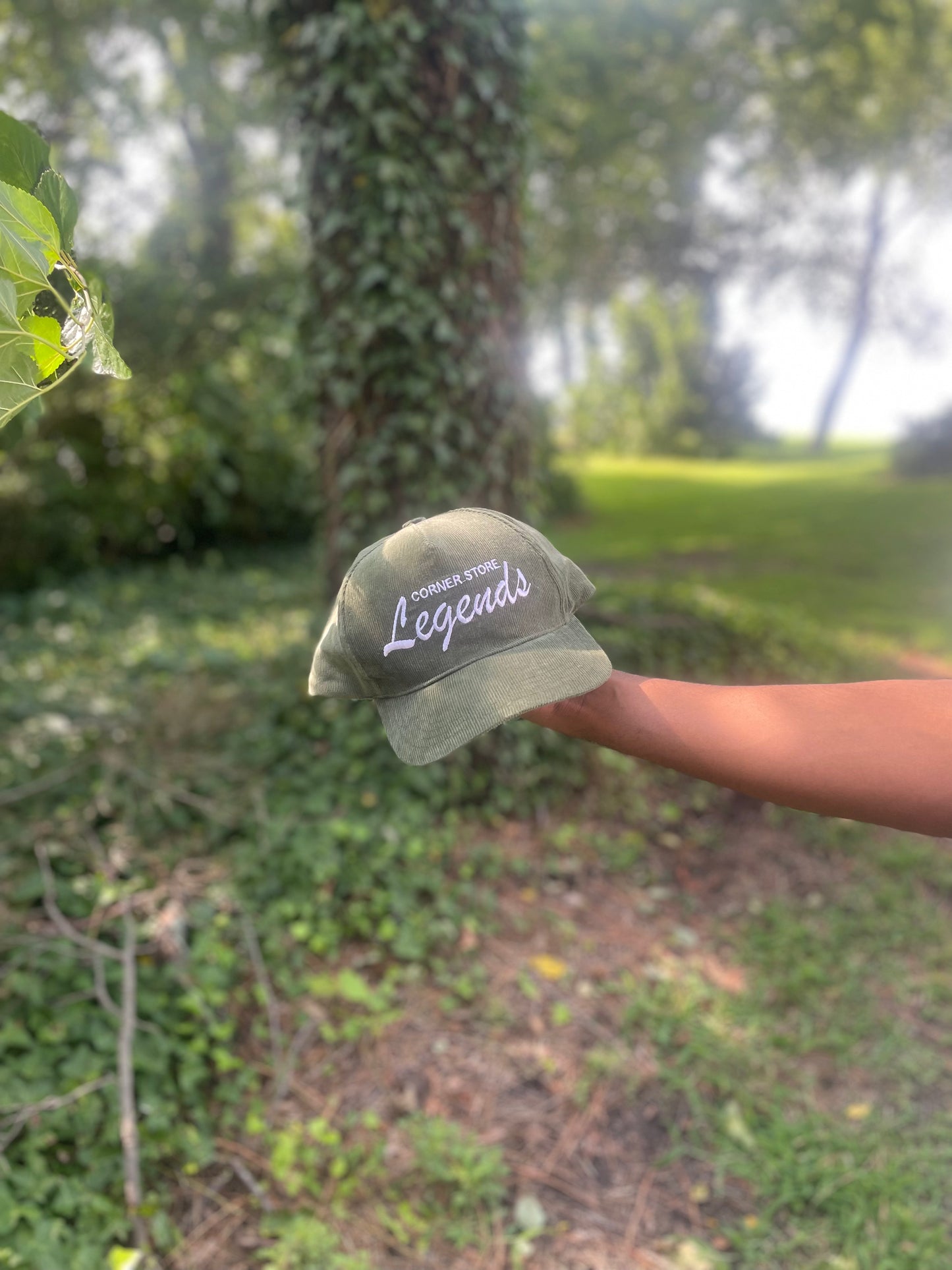 Green Snapback hat